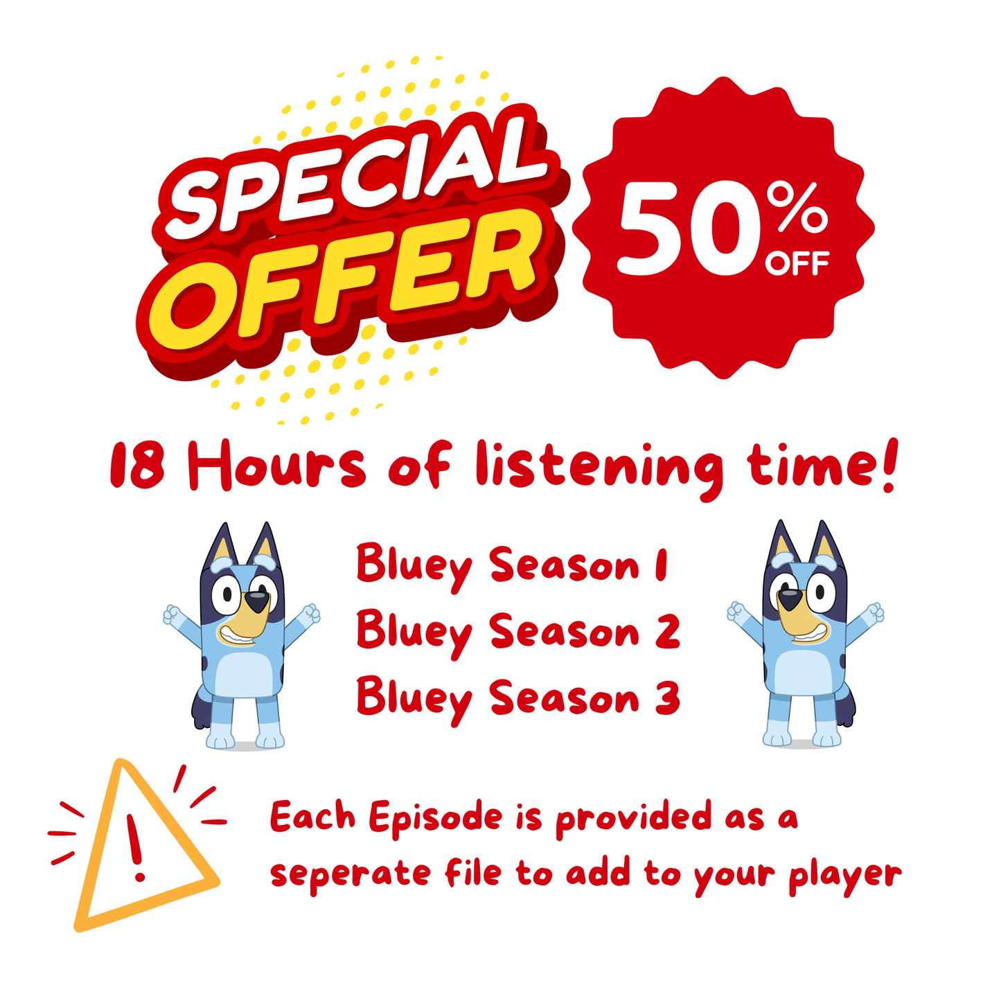 Bluey Special Offer