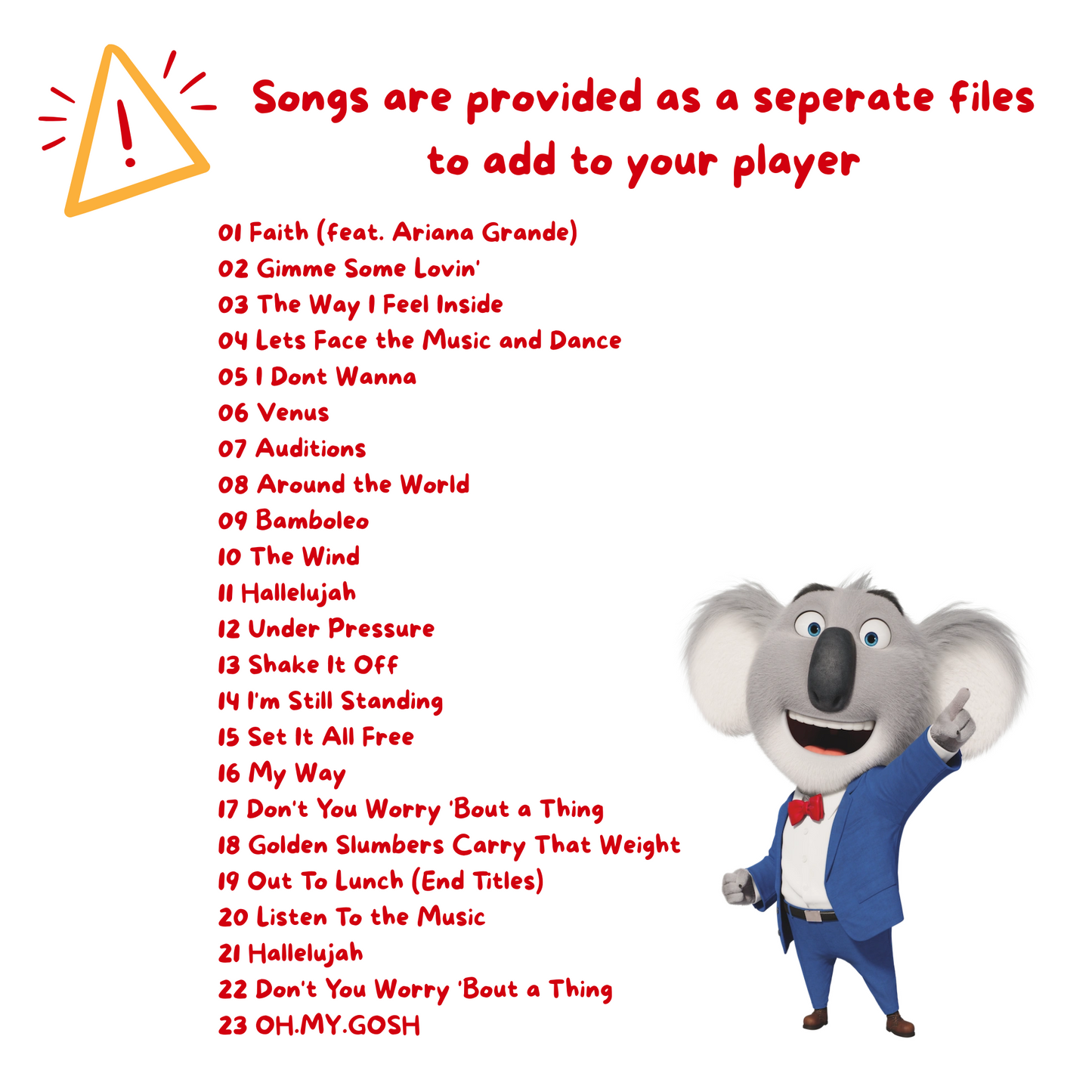 Sing - Soundtrack