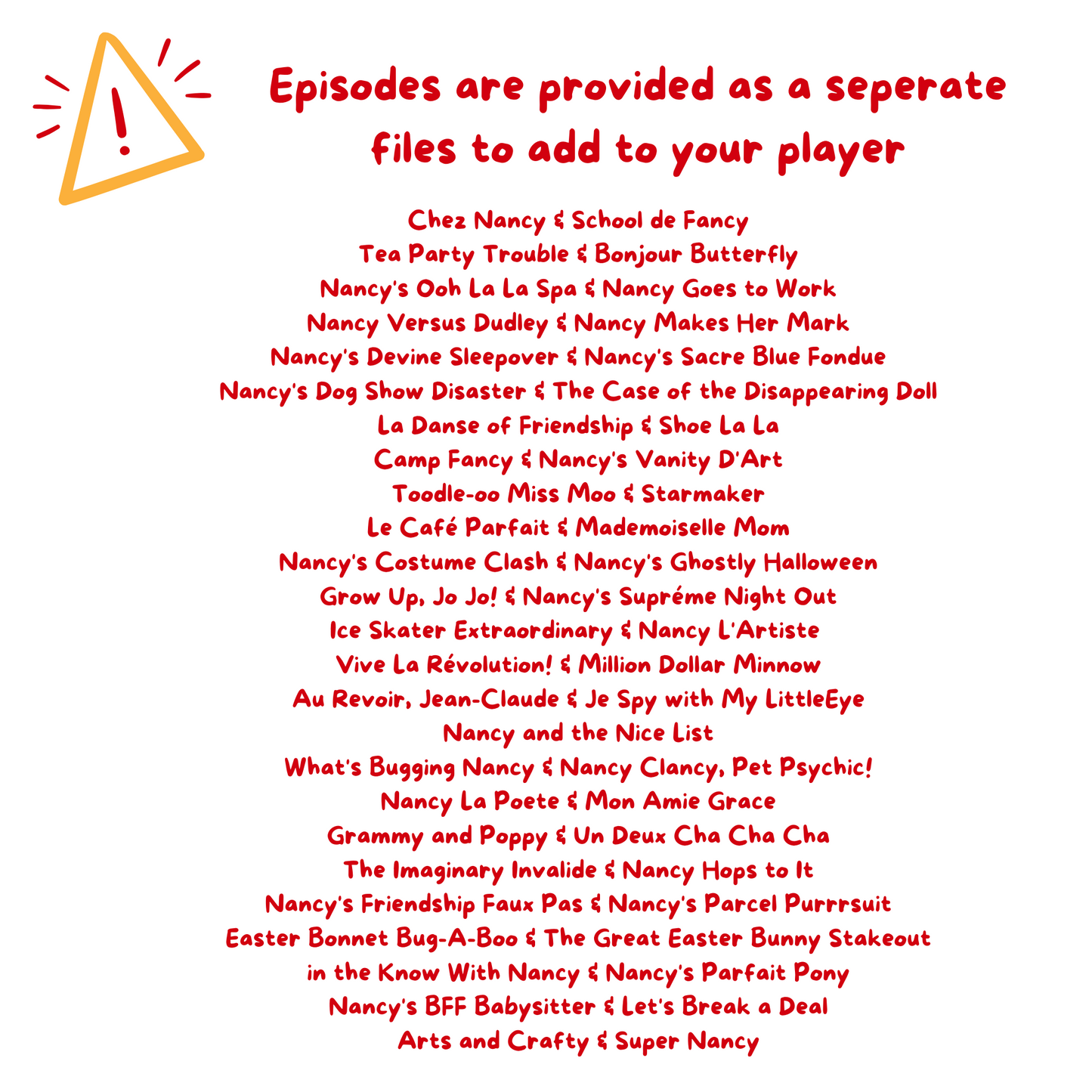 Fancy Nancy - Series 1