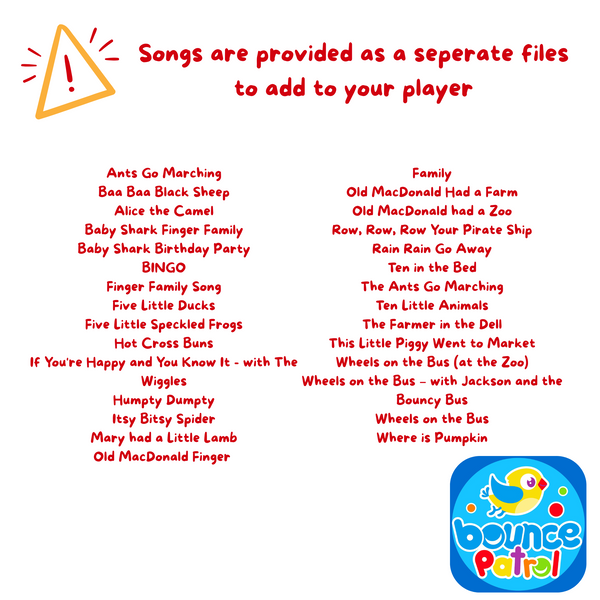 Bounce Patrol Letter R Bounce Patrol - Nursery Rhymes – Creative kids Audio