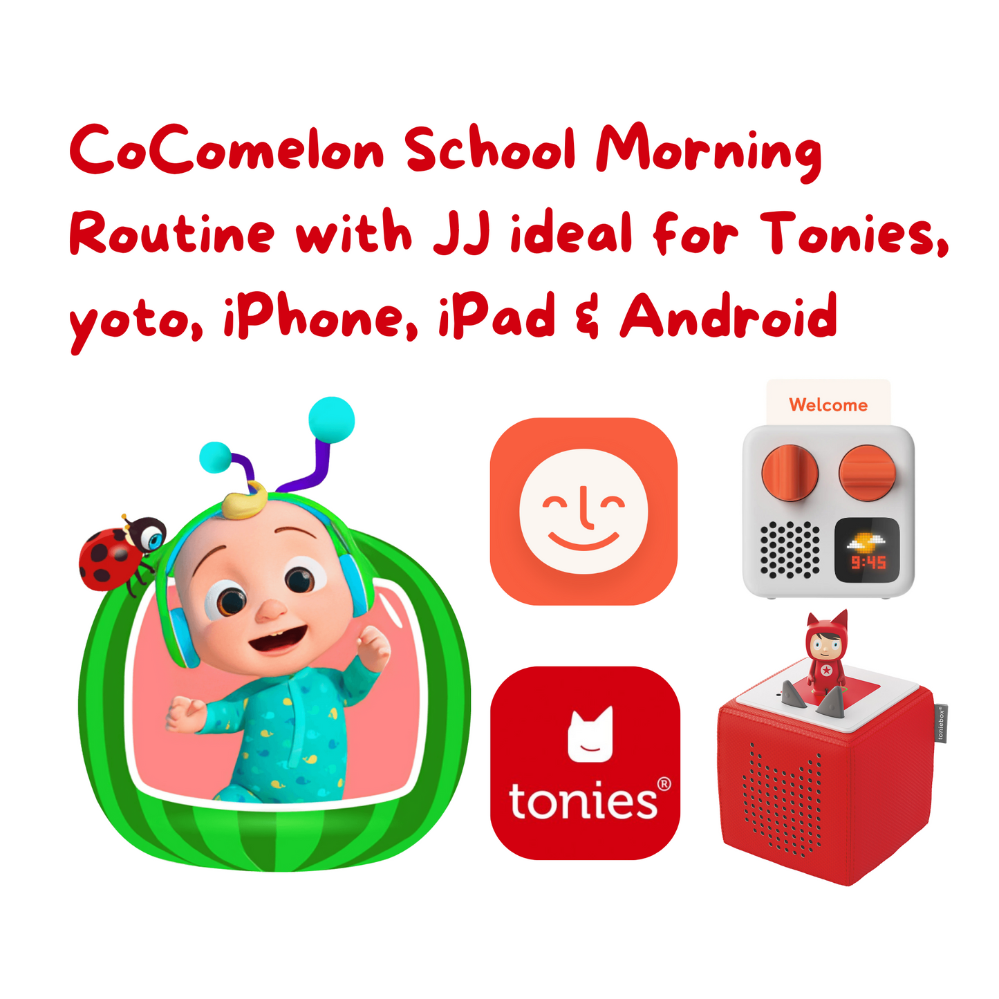 CoComelon – JJ's School Morning Routine