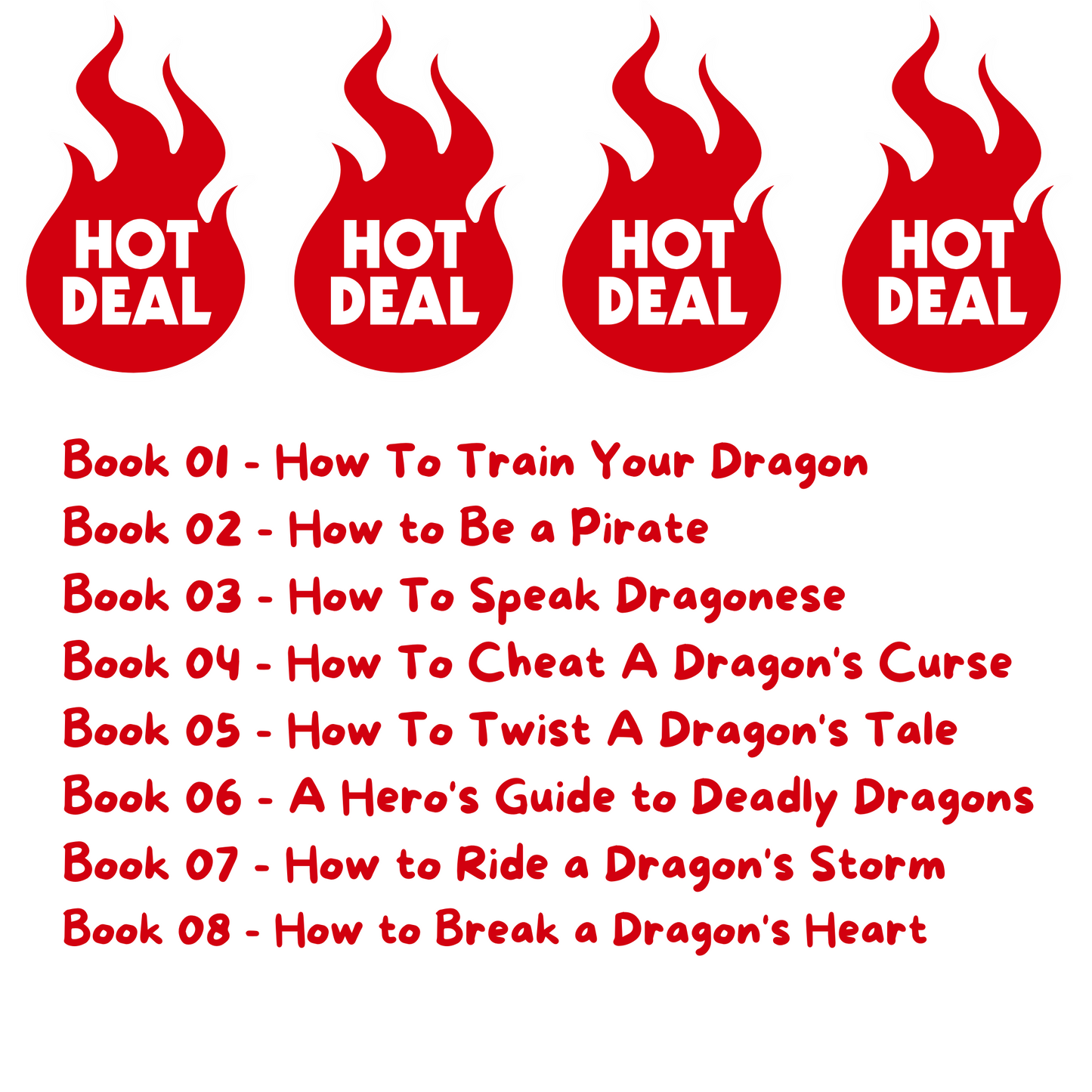 How to Train Your Dragon collection