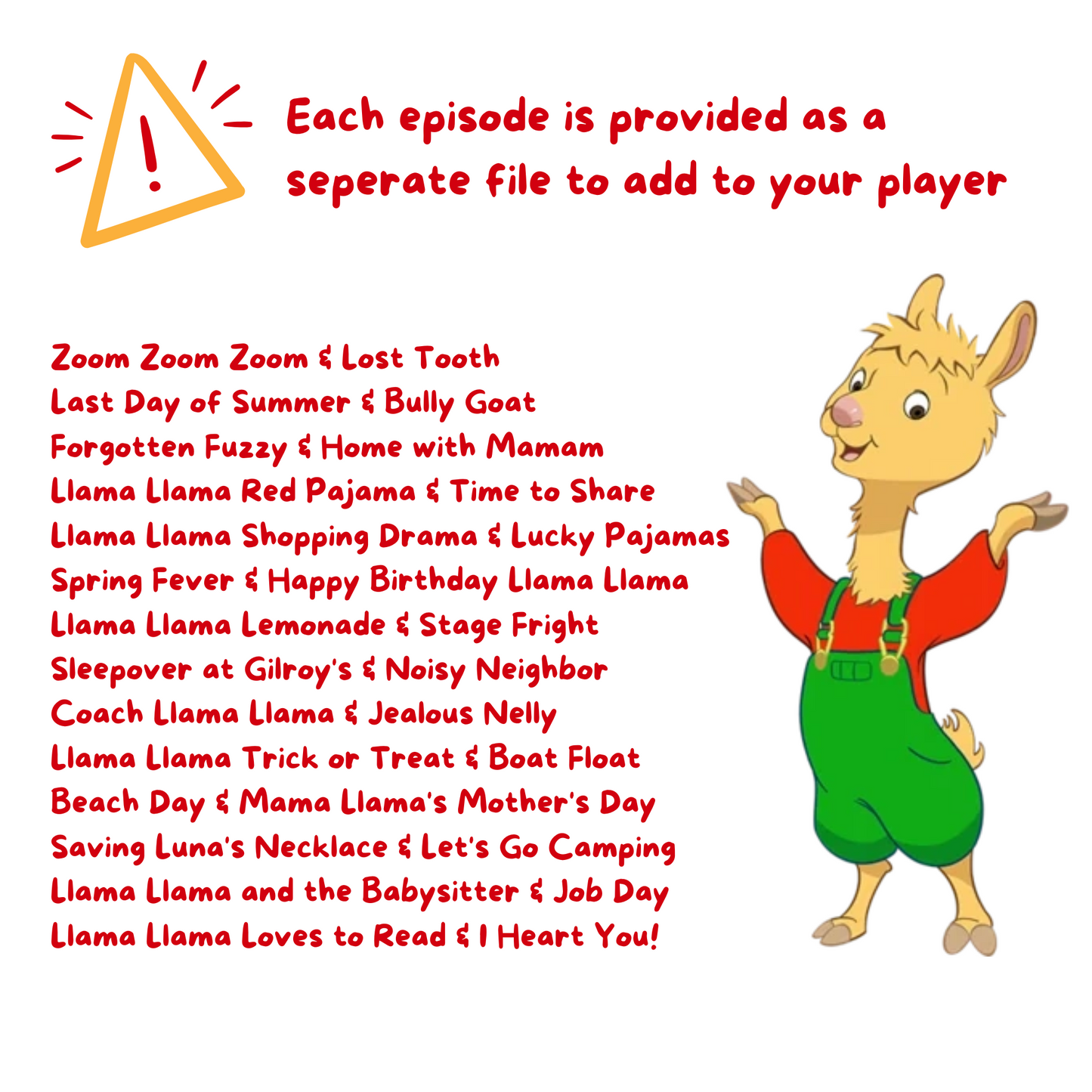 Llama Llama Season 1