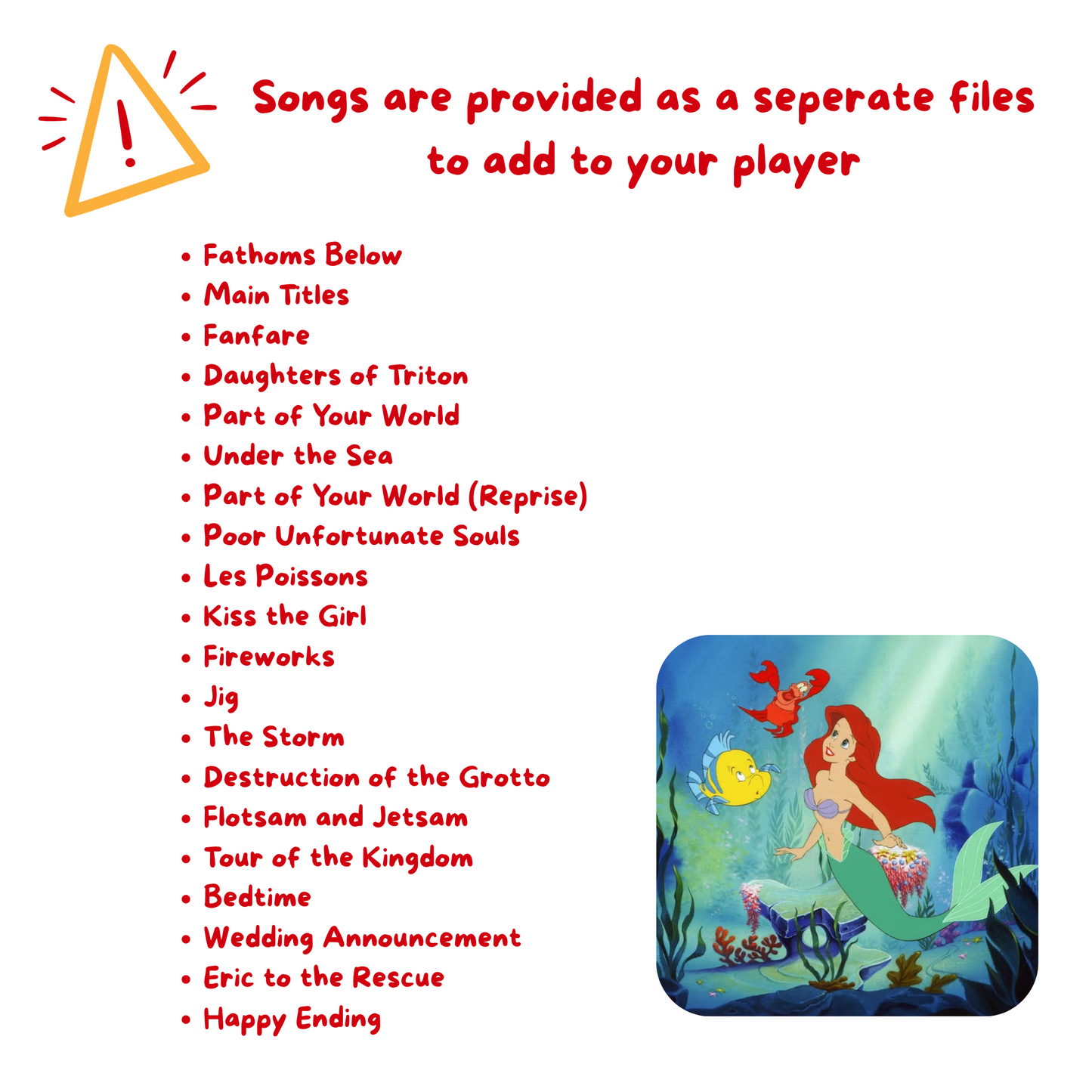 The Little Mermaid Original Soundtrack