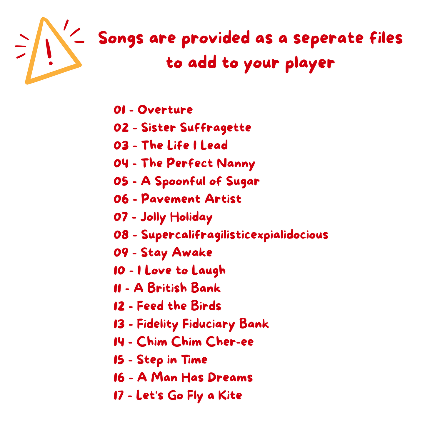 Mary Poppins Original Soundtrack