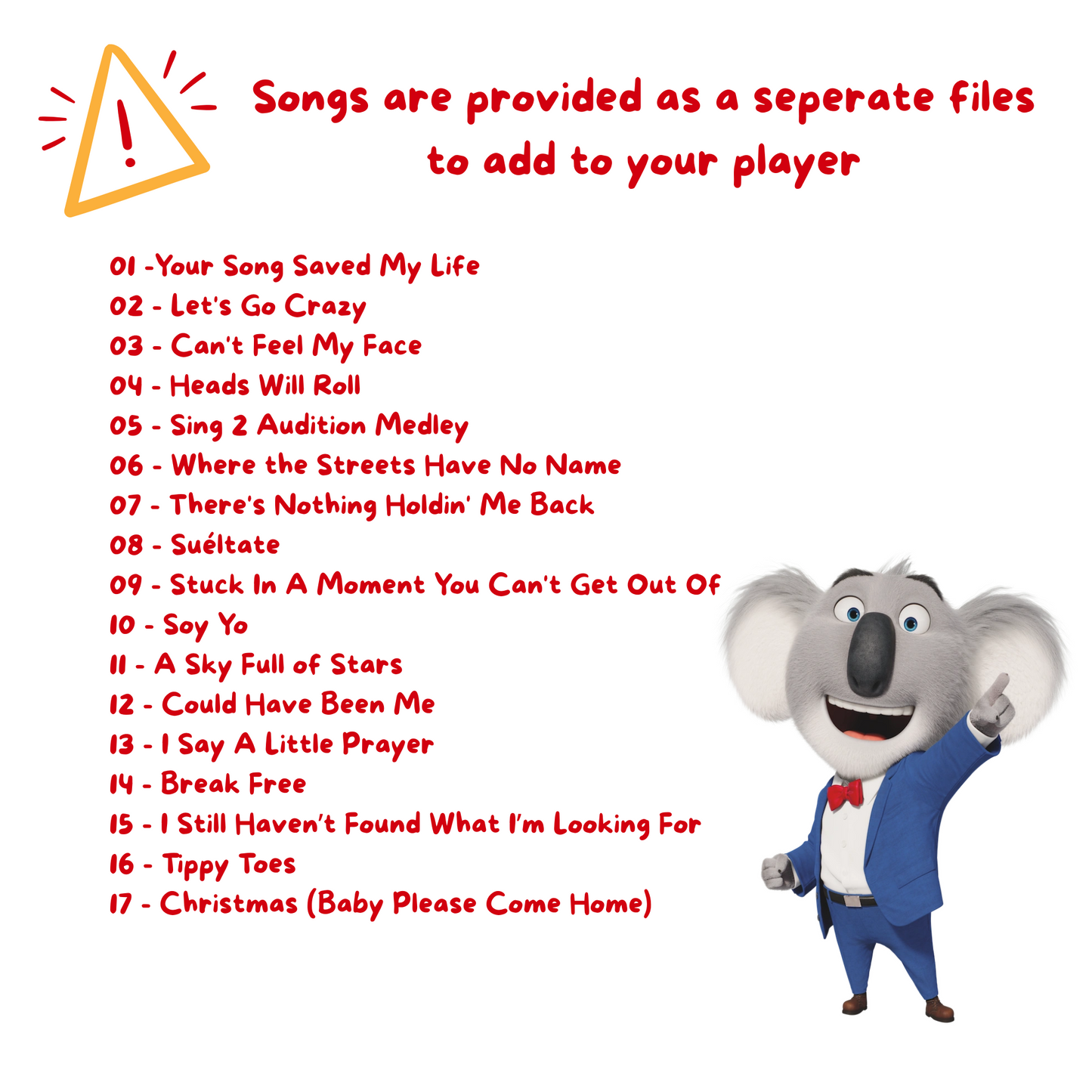 Sing 2 - Soundtrack