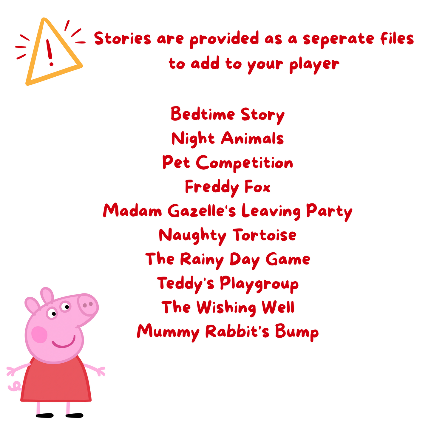 Peppa Pig - Bedtime Stories