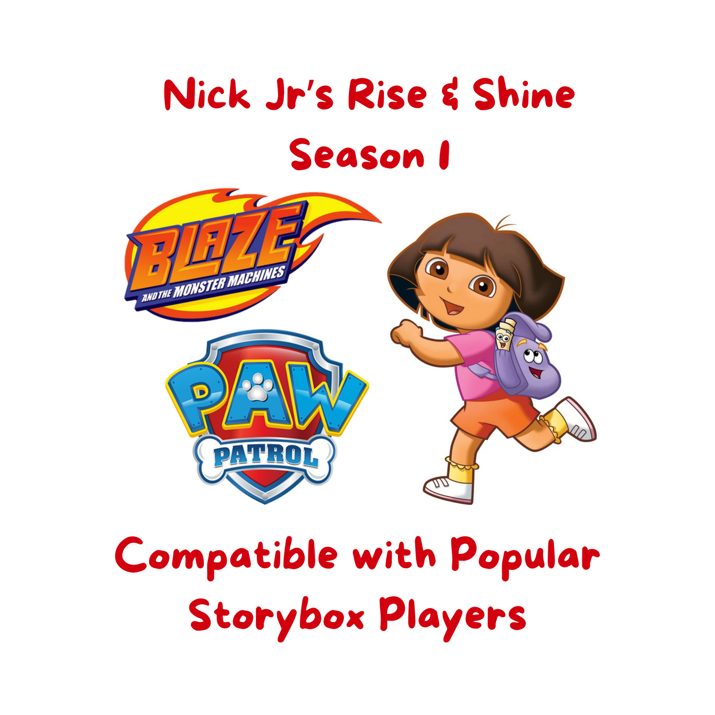 Rise and Shine - Morning Routine, Paw Patrol, Dora, Blaze, Santiago