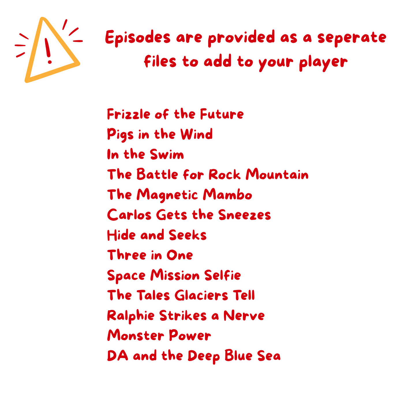The Magic School Bus Rides Again Season 1