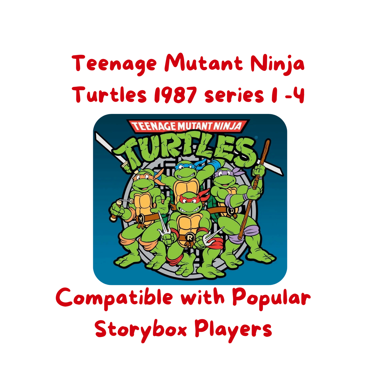 Teenage Mutant Ninja Turtles series 1 -4