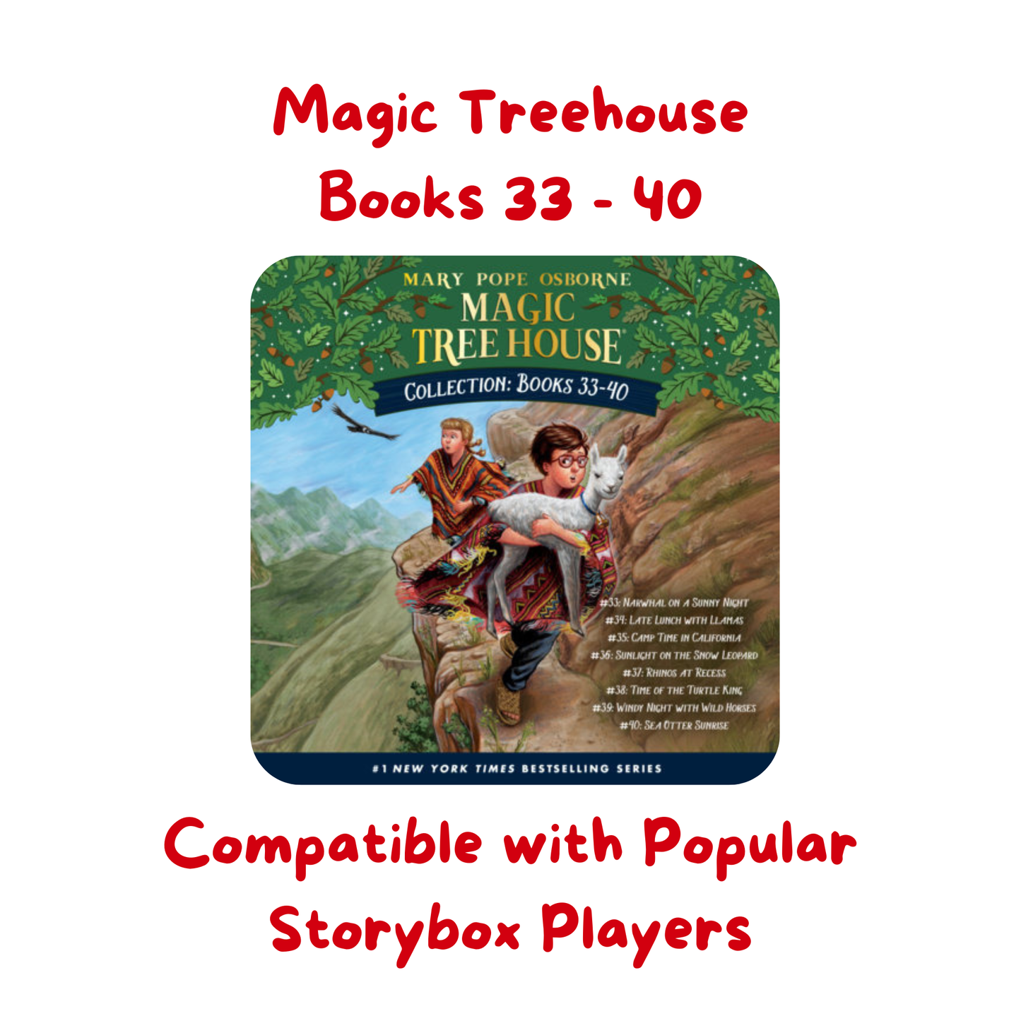 Magic Treehouse Collection 33 - 40