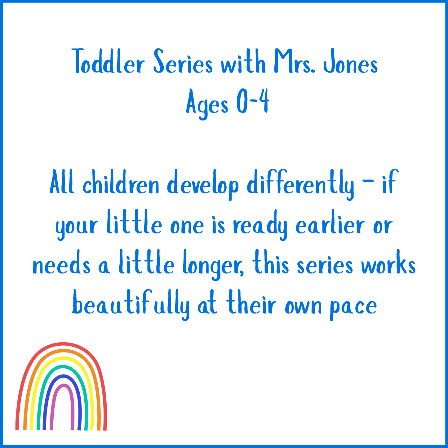My First Numbers with Mrs. Jones - Toddler Series